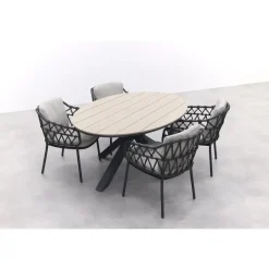 4-Seasons Outdoor 4 Seasons Calpi / GI Edison 180 x 115 cm. tafel - ovale tuinset Best