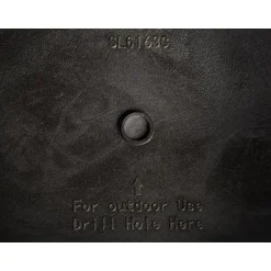 Beliani ABDERA - Bloempot set van 2 - Grijs - Klein - Stenenmix New