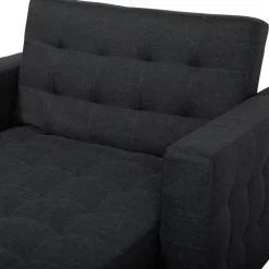 Beliani ABERDEEN - Chaise longue - Grijs - Symmetrisch - Polyester Sale