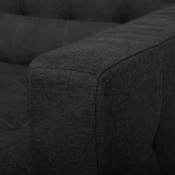 Beliani ABERDEEN - Chaise longue - Grijs - Symmetrisch - Polyester Sale