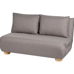 Leen Bakker ABISKO - Slaapbank 2-zits - Donkergrijs - Kunstlinnen Hot