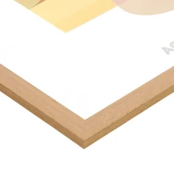 Merkloos ACAZA Fotokader A1 - 59,4 x 84 cm - Fotolijst - MDF Hout - Madison - Warme Eik Hot