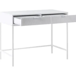 Leen Bakker ADELAIDE - Sidetable - Wit - MDF Best