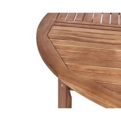 Beliani AGELLO/TOLVE - Tuinset voor 6 - Lichthout - Acaciahout Clearance