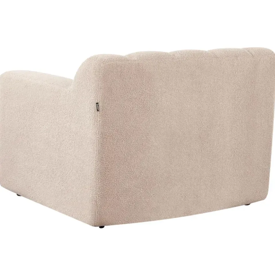 Beliani AGERUP - Fauteuil - Beige - Bouclé Sale