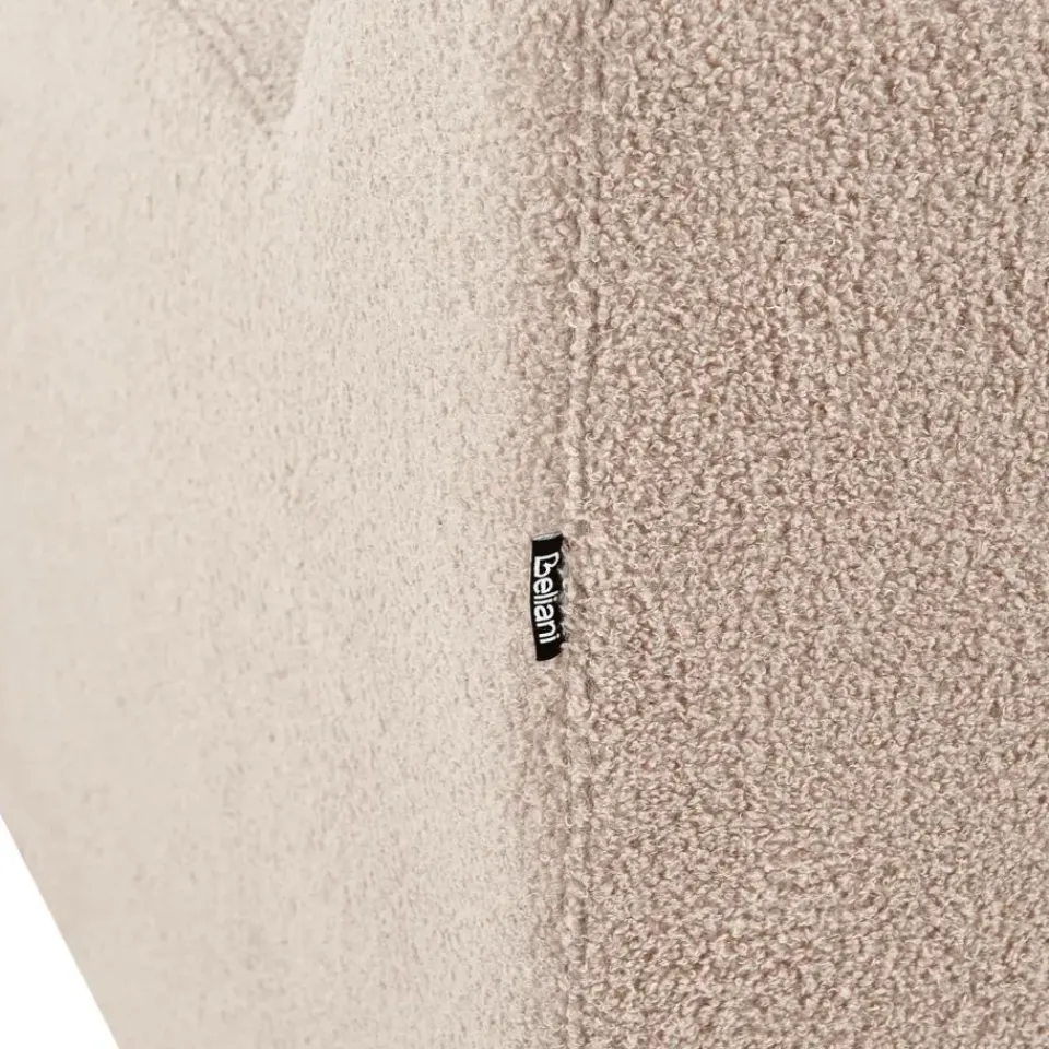 Beliani AGERUP - Fauteuil - Beige - Bouclé Sale