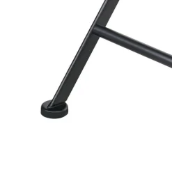 Leen Bakker AGGIUS - Set van 2 tuinstoelen - Zwart - IJzer Discount