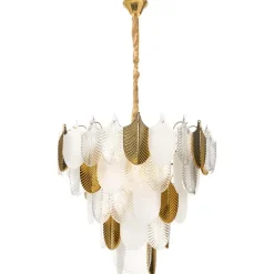 Leen Bakker AGUIRRE - Kroonluchter - Messing/Transparant - Glas Best