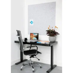 IVOL Akoestisch wandpaneel PET-vilt - 50x50 cm - Grijs Hot