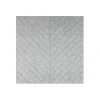 IVOL Akoestisch wandpaneel PET-vilt - 100x100cm - Visgraat motief Lichtgrijs