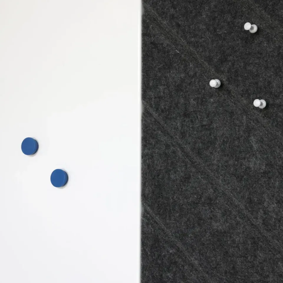 IVOL Akoestisch wandpaneel PET-vilt - 100x100cm - Visgraat motief Antraciet Best