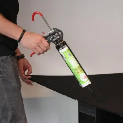 IVOL Akoestisch wandpaneel PET-vilt - 100x100cm - Visgraat motief Antraciet Best