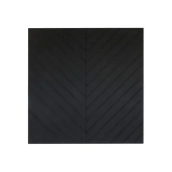 IVOL Akoestisch wandpaneel PET-vilt - 100x100cm - Visgraat motief Zwart Online