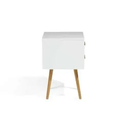 Beliani ALABAMA - Nachtkastje - Wit - MDF New