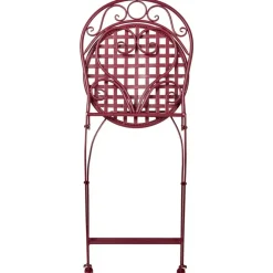 Leen Bakker ALBINIA - Bistroset voor 2 - Bordeaux - Metaal Discount