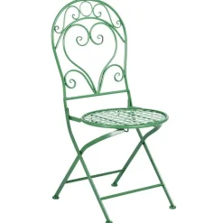 Leen Bakker ALBINIA - Bistroset voor 2 - Groen - Metaal Outlet