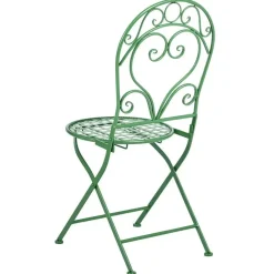 Leen Bakker ALBINIA - Bistroset voor 2 - Groen - Metaal Outlet