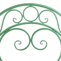 Leen Bakker ALBINIA - Tuinstoel set van 2 - Groen - Metaal