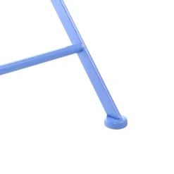 Leen Bakker ALBINIA - Tuinstoel set van 2 - Blauw - Metaal Online