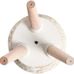 Leen Bakker ALIARTOS- Bloempot - Gebroken wit - 43 cm - MgO Clearance