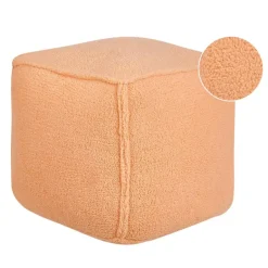 Leen Bakker ALIPUR - Poef - Oranje - Polyester Online