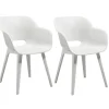 Allibert Tuinstoel Akola - wit (2 stuks) New