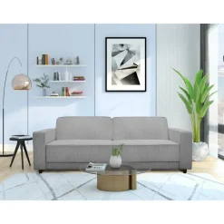 Dorel Home Allie - 3-zits slaapbank in grijs stof Best