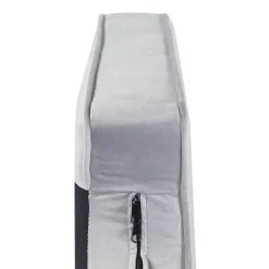 Beliani ALLIER - Chaise longue - Grijs - Rechterzijde - Fluweel Best