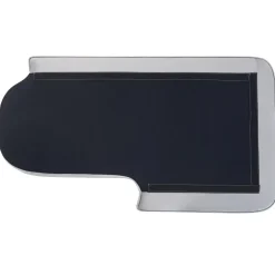 Beliani ALLIER - Chaise longue - Grijs - Linkerzijde - Fluweel Outlet