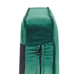 Beliani ALLIER - Chaise longue - Groen - Rechterzijde - Fluweel Best