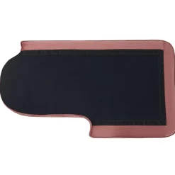 Beliani ALLIER - Chaise longue - Roze - Linkerzijde - Fluweel Outlet