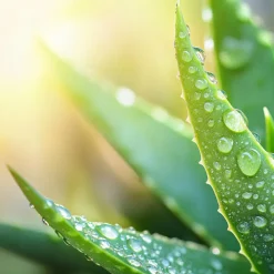 Plant in a Box Aloë vera - Set van 2 - Aloe barbadensis - Hoogte 25-40cm - ⌀10,5cm