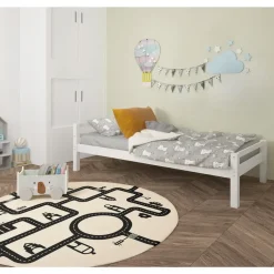 Loft24 Alpi - Kinderbed 90x200 cm wit grenen Outlet