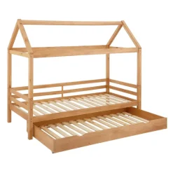 Loft24 Alpi2 - Onderschuifbed 90x200 cm voor kinderen grenen Discount