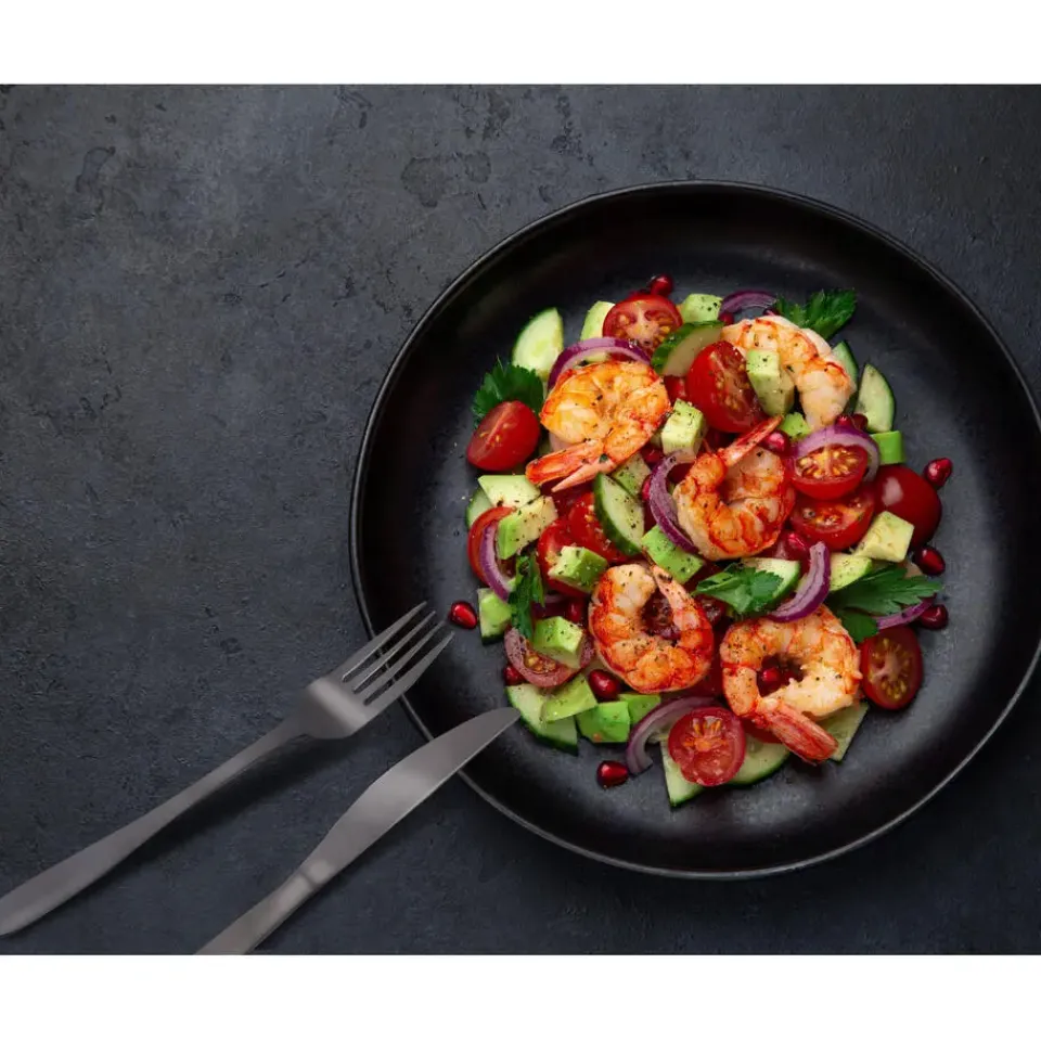 Alpina Bestek - 16-delig - 4 personen - mat zwart - RVS Sale