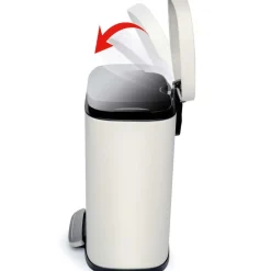 Alpina Pedaalemmer - soft-close - rvs - 5 liter - L21,5 x B18,5 x H30 Sale