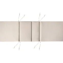 Leen Bakker AMANTEA PREMIUM II - Tuinligstoel - Lichtbeige - Acaciahout New