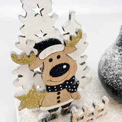 Plant in a Box Amaryllis - Hippeastrum 'Winter Wonderland Reindeer'