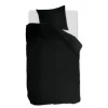 Ambiante Cotton Uni dekbedovertrek - 140x200/220 - Zwart Discount