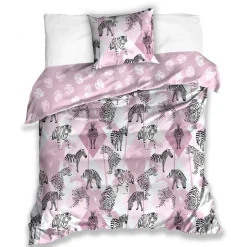 Animal Pictures Dekbedovertrek Safari - Eenpersoons - 140 x 200 cm - Katoen Discount