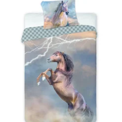 Animal Pictures Dekbedovertrek Lightning - Eenpersoons - 140 x 200 cm - Katoen Online