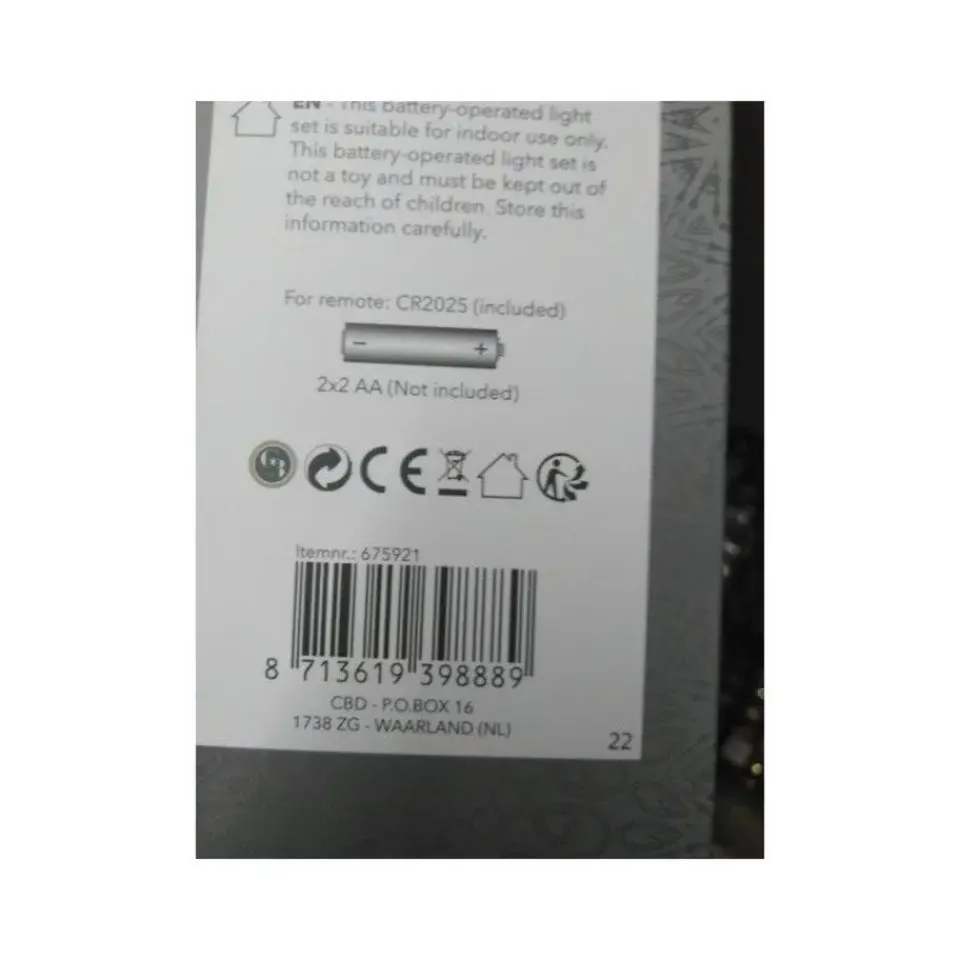 Anna's Collection Dinerkaarsen - 2x - rood - LED - met remote New