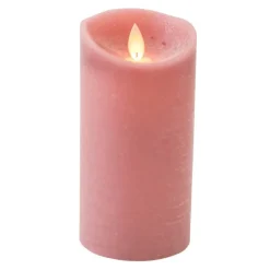 Anna's Collection Led stompkaars - oudroze - H15 x D7,5 cm Best