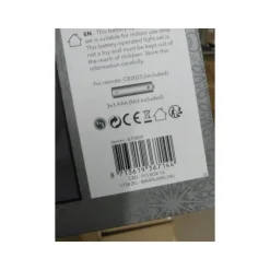 Anna's Collection Stompkaarsen - 3x - wit - LED kaarsen Clearance