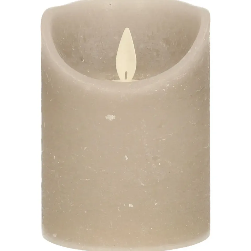 Anna's Collection Stompkaars - LED - taupe - H10 cm Online