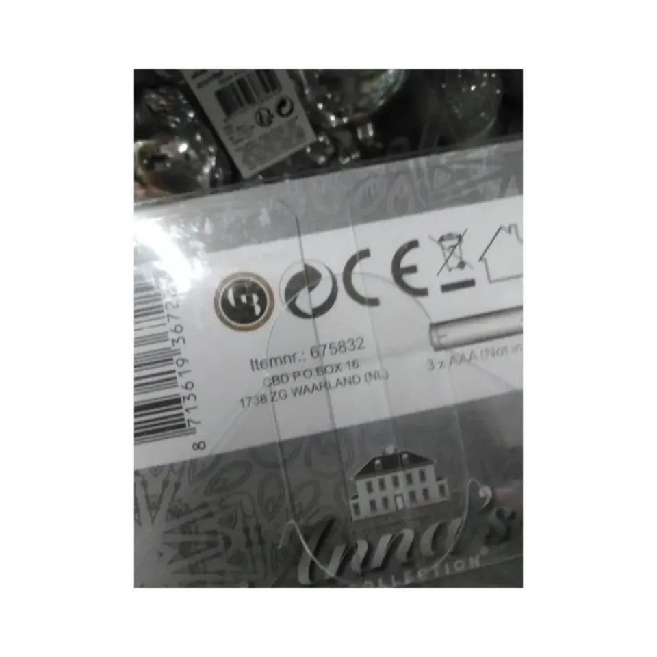 Anna's Collection Stompkaars - LED - taupe - H10 cm Online