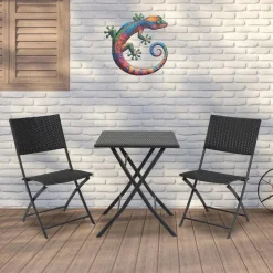 Anna's Collection Tuindecoratie Gecko hagedis - 41 cm - metaal