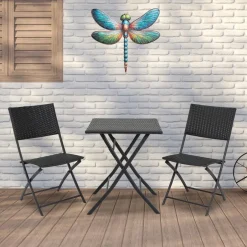 Anna's Collection Tuindecoratie libelle - 37 x 42 cm - metaal