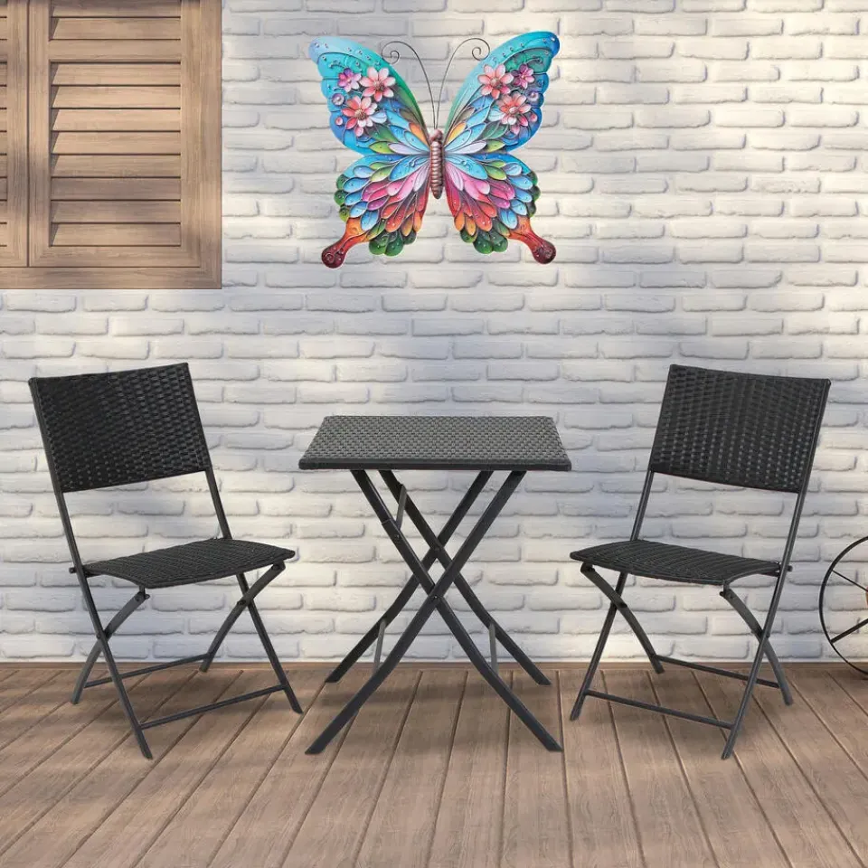 Anna's Collection Tuindecoratie vlinder - 46 x 50 cm - metaal Clearance