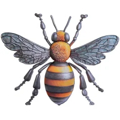 Anna's Collection Tuindecoratie honingbij - 24 x 30 cm - metaal Discount